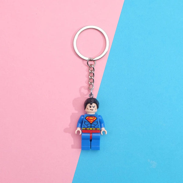 Planet Gates Cartoon Anime Marvel Spider-Man Batman superman Iron Man Wolverine Captain America Pendant Key ring pendant Backpack pendant toy