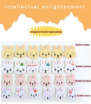 Planet Gates Cartoon Change Clothes Kids Early Educational Wooden Toy Jigsaw Puzzle Bear Dressing Game Montessori Baby Toys For Children Gift