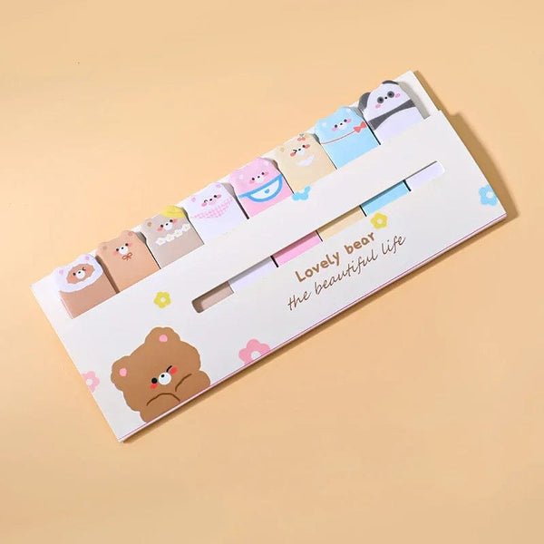 Planet Gates Cartoon Cute Cat Dog Sticky Notes Rabbit Bird Colorful Memo Pad Creative Sticker Face N Times Stickers School Stationery Gift