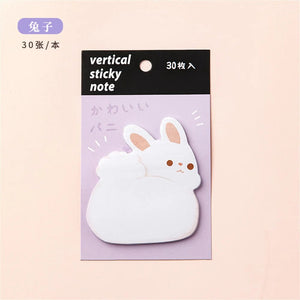 Planet Gates Cartoon Cute Cat Dog Sticky Notes Rabbit Bird Colorful Memo Pad Creative Sticker Face N Times Stickers School Stationery Gift