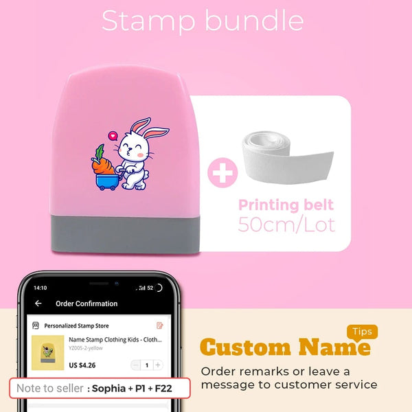 Planet Gates Cartoon Dinosaur Custom Name Stamp For Clothing Personalise For Student Clothes Chapter Children's   Kawaii Name Sticker gift