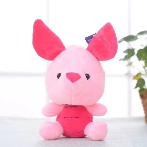 Planet Gates Cartoon Plush Pin Winnie The Pooh Mickey Minnie Tigger Piggy Short Stuffed Animal Doll Doll Toy Children's Holiday Gift