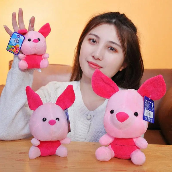 Planet Gates Cartoon Plush Pin Winnie The Pooh Mickey Minnie Tigger Piggy Short Stuffed Animal Doll Doll Toy Children's Holiday Gift