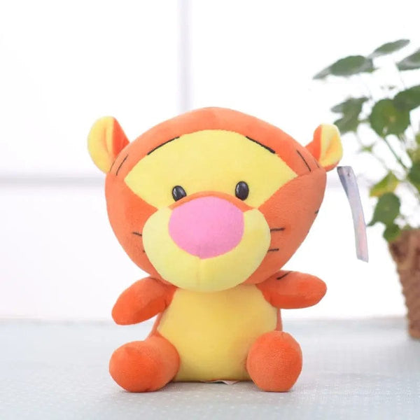 Planet Gates Cartoon Plush Pin Winnie The Pooh Mickey Minnie Tigger Piggy Short Stuffed Animal Doll Doll Toy Children's Holiday Gift