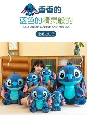 Planet Gates Cartoon Plush Station Style Stitch Dolls Toys Starry Baby Giant Plushies Stuffed Stitch Doll Children's Birthday Gifts for Girls