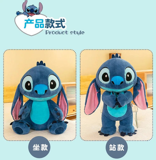 Planet Gates Cartoon Plush Station Style Stitch Dolls Toys Starry Baby Giant Plushies Stuffed Stitch Doll Children's Birthday Gifts for Girls