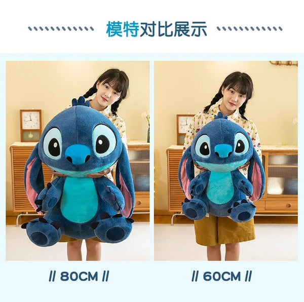 Planet Gates Cartoon Plush Station Style Stitch Dolls Toys Starry Baby Giant Plushies Stuffed Stitch Doll Children's Birthday Gifts for Girls
