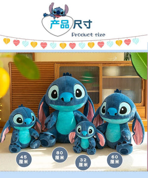 Planet Gates Cartoon Plush Station Style Stitch Dolls Toys Starry Baby Giant Plushies Stuffed Stitch Doll Children's Birthday Gifts for Girls