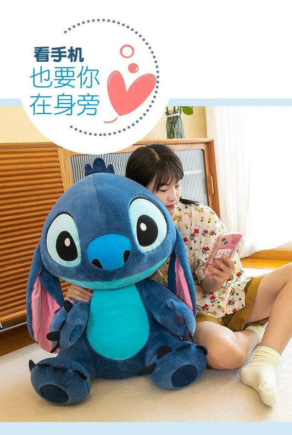 Planet Gates Cartoon Plush Station Style Stitch Dolls Toys Starry Baby Giant Plushies Stuffed Stitch Doll Children's Birthday Gifts for Girls