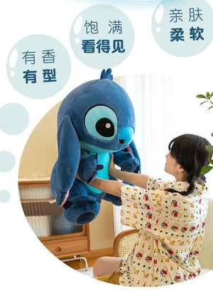 Planet Gates Cartoon Plush Station Style Stitch Dolls Toys Starry Baby Giant Plushies Stuffed Stitch Doll Children's Birthday Gifts for Girls