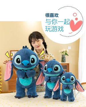 Planet Gates Cartoon Plush Station Style Stitch Dolls Toys Starry Baby Giant Plushies Stuffed Stitch Doll Children's Birthday Gifts for Girls