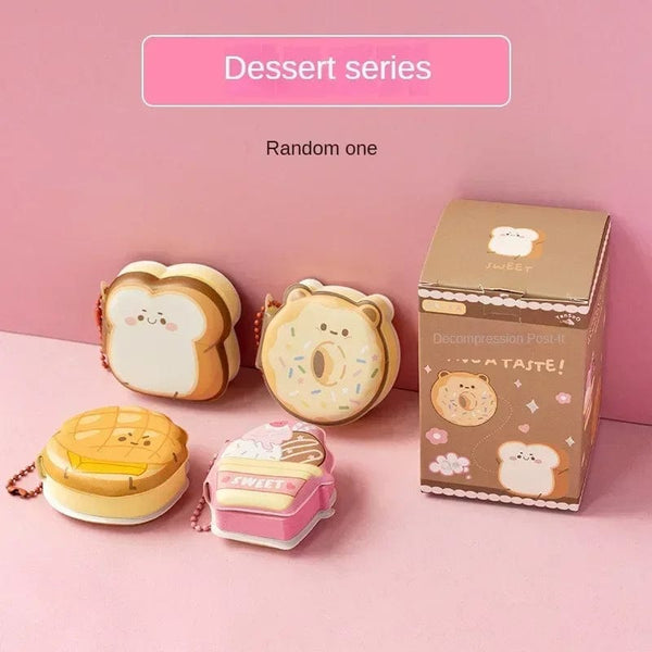 Planet Gates Cartoon Soft Silicone Cover Memo Pad Paper Sticky Notes Planner Sticker Paste Kawaii Stationery Papeleria Office School Supplies