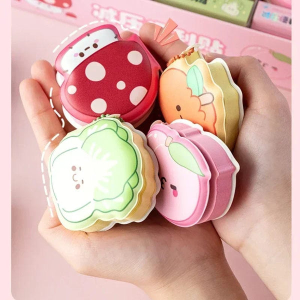 Planet Gates Cartoon Soft Silicone Cover Memo Pad Paper Sticky Notes Planner Sticker Paste Kawaii Stationery Papeleria Office School Supplies