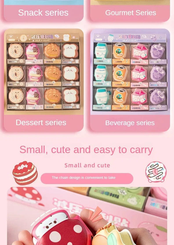 Planet Gates Cartoon Soft Silicone Cover Memo Pad Paper Sticky Notes Planner Sticker Paste Kawaii Stationery Papeleria Office School Supplies