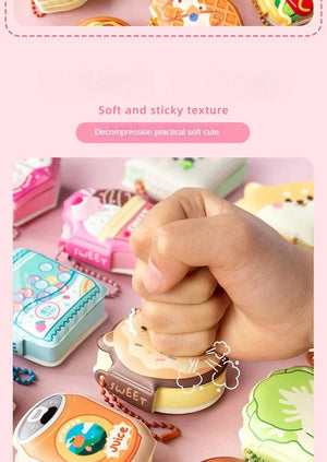 Planet Gates Cartoon Soft Silicone Cover Memo Pad Paper Sticky Notes Planner Sticker Paste Kawaii Stationery Papeleria Office School Supplies