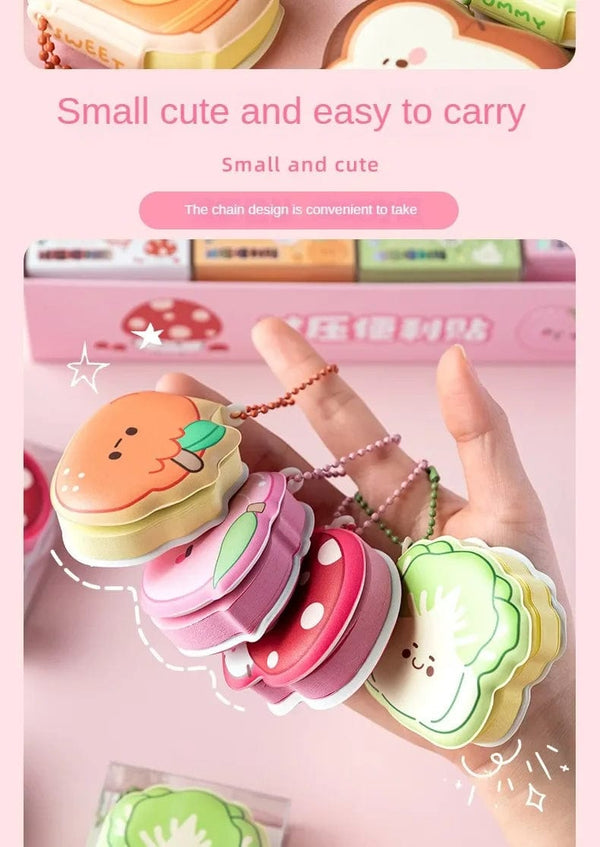 Planet Gates Cartoon Soft Silicone Cover Memo Pad Paper Sticky Notes Planner Sticker Paste Kawaii Stationery Papeleria Office School Supplies