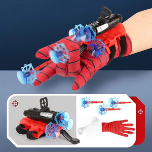 Planet Gates Cartoon Superhero Spider Silk Launcher Toys Funny Pests Eliminator Toy Anime Figures Cosplay Spiders Web Launcher Toys Kids Gift