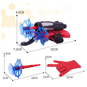 Planet Gates Cartoon Superhero Spider Silk Launcher Toys Funny Pests Eliminator Toy Anime Figures Cosplay Spiders Web Launcher Toys Kids Gift