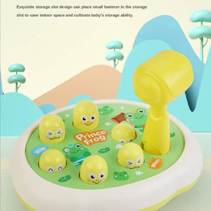 Planet Gates Cartoon Whac-A-Mole Montessori Baby Toy Toddler Educational Birthday Gift Animal Theme Knocking Game Parent Child Board Game Boy