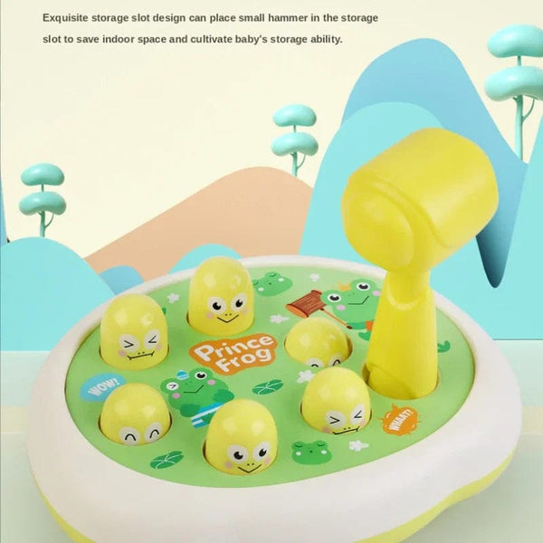 Planet Gates Cartoon Whac-A-Mole Montessori Baby Toy Toddler Educational Birthday Gift Animal Theme Knocking Game Parent Child Board Game Boy