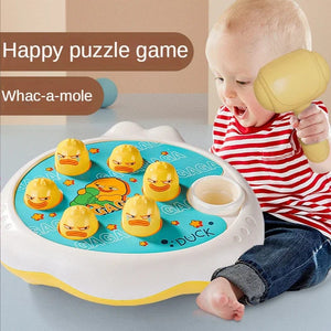Planet Gates Cartoon Whac-A-Mole Montessori Baby Toy Toddler Educational Birthday Gift Animal Theme Knocking Game Parent Child Board Game Boy