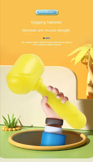 Planet Gates Cartoon Whac-A-Mole Montessori Baby Toy Toddler Educational Birthday Gift Animal Theme Knocking Game Parent Child Board Game Boy