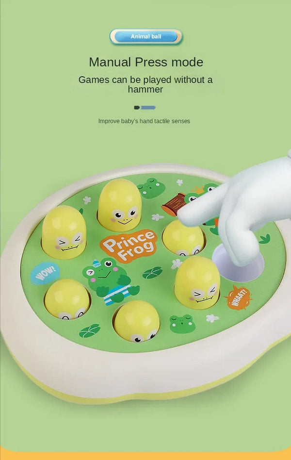 Planet Gates Cartoon Whac-A-Mole Montessori Baby Toy Toddler Educational Birthday Gift Animal Theme Knocking Game Parent Child Board Game Boy