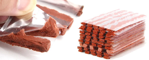 Planet Gates CASE-C-39PCS-Knief / CN Car Tire Repair Tool Kit Studding Set Auto Bike Puncture Plug Garage Needle Nose Pliers Vacuum Film Nail Screws W/ Storage Case