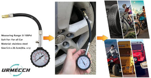 Planet Gates CASE-C-39PCS-Knief / CN Car Tire Repair Tool Kit Studding Set Auto Bike Puncture Plug Garage Needle Nose Pliers Vacuum Film Nail Screws W/ Storage Case