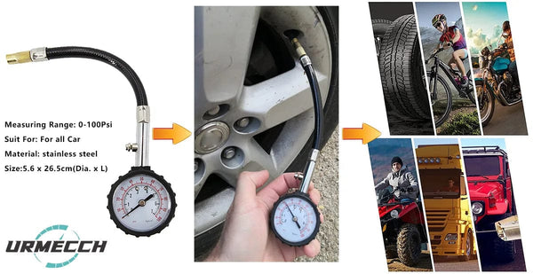 Planet Gates CASE-C-39PCS-Knief / CN Car Tire Repair Tool Kit Studding Set Auto Bike Puncture Plug Garage Needle Nose Pliers Vacuum Film Nail Screws W/ Storage Case