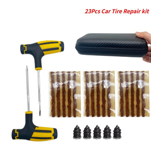 Planet Gates Case5-68Plus Auto Tire Repair Kit Puncture Plug Tools Tyre Puncture Emergency for Universal Tire Strips Stiring Glue Repair Tool