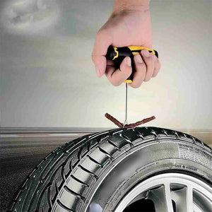 Planet Gates Case5-68Plus Auto Tire Repair Kit Puncture Plug Tools Tyre Puncture Emergency for Universal Tire Strips Stiring Glue Repair Tool