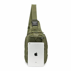 Planet Gates Casual Camouflage Multicolor Single Shoulder Outdoor Sports Chest Bag Tactical Crossbody Small Chest Bag For Military Fans