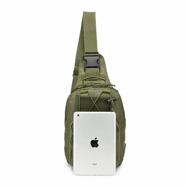 Planet Gates Casual Camouflage Multicolor Single Shoulder Outdoor Sports Chest Bag Tactical Crossbody Small Chest Bag For Military Fans