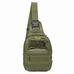 Planet Gates Casual Camouflage Multicolor Single Shoulder Outdoor Sports Chest Bag Tactical Crossbody Small Chest Bag For Military Fans