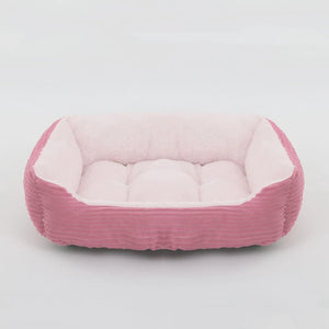 Planet Gates cat dog bed 06 / S (48X40X12CM) Bed for Dog Cat Pet Square Plush Kennel Medium Small Dog Sofa Bed Cushion Pet Calming Dog Bed House Pet Supplies Accessories