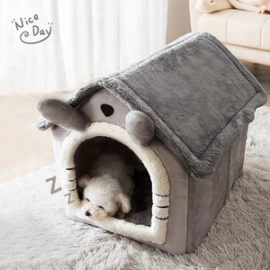 Planet Gates Cat /Dog bed Foldable Pet Sleepping Bed removable and washable cat house kennel for dog house indoor cat nest