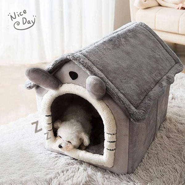 Planet Gates Cat /Dog bed Foldable Pet Sleepping Bed removable and washable cat house kennel for dog house indoor cat nest