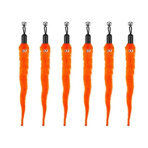 Planet Gates Cat Feather Toy Accessories False Birds Worm Toy with Bell Kitten Cat Toys Interactive Replacement Refill Foam Ball Training