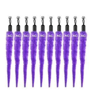 Planet Gates Cat Feather Toy Accessories False Birds Worm Toy with Bell Kitten Cat Toys Interactive Replacement Refill Foam Ball Training