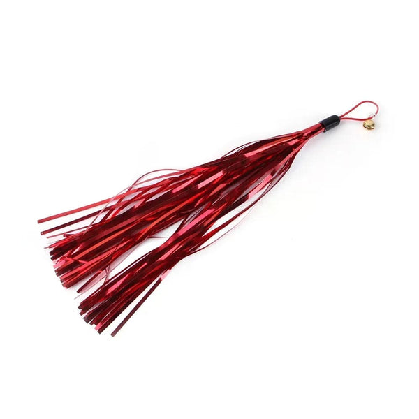 Planet Gates Cat Feather Toy Accessories False Birds Worm Toy with Bell Kitten Cat Toys Interactive Replacement Refill Foam Ball Training