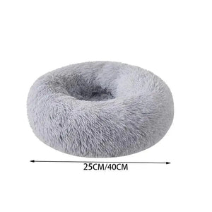 Planet Gates Cat Nest Round Soft Shaggy Mat for Kittens Chihuahua Indoor Dog Cat Bed Pet Supplies Removable Machine Washable Pillow Bed
