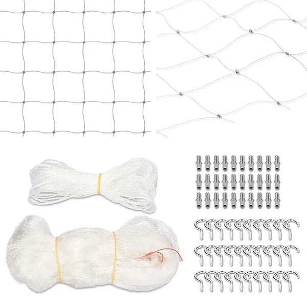 Planet Gates Cat Safety Net Nylon Protective Transparent Mesh Net For Balcony And Window For Baby Kid Falling Net Fence