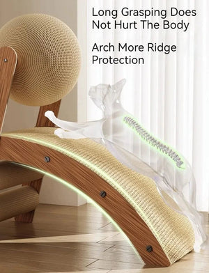Planet Gates Cat Scratcher Cardboard Accessories Scratching Ball Training Supplies Scratching Post Toys Furniture Articles For Cat Sisal Rope