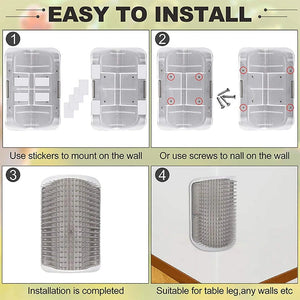 Planet Gates Cat Scratcher Massager for Cats Scratching Pets Brush Remove Hair Comb Grooming Table Dogs Kitten Care Royal Canin Accessories