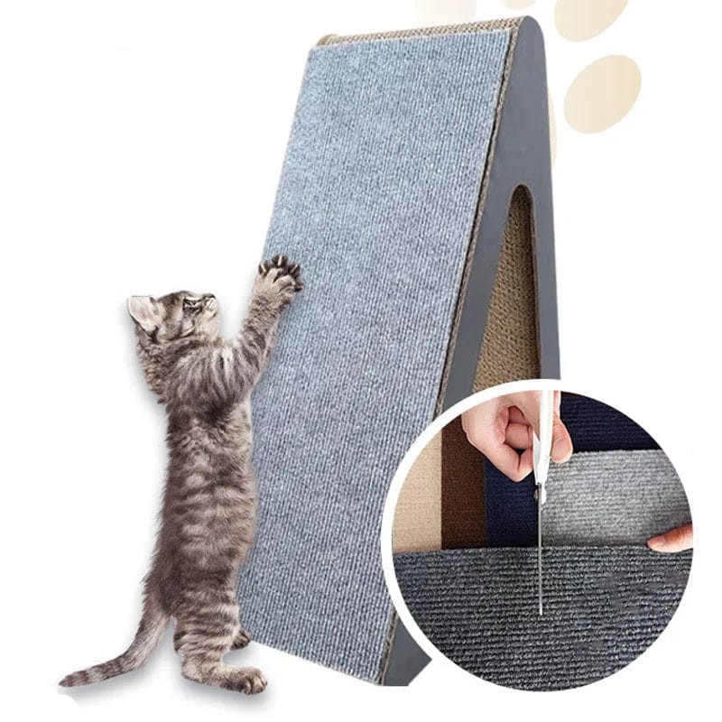Planet Gates Cat Scratcher Sofa Tape Scratching Post Sofa Protection Artifact Self-adhesive Carpet Cats Scratch Board Cat Toys