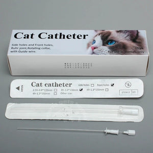 Planet Gates Cat Urinary Catheter with Stylet 3Fr 4Fr Veterinary Consumables