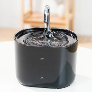 Planet Gates Cats Water Fountain Automatic Filter Cats Fountain With Stainless Steel Faucet Silent Water Pump Pet Cats Dog Water Dispenser