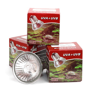 Planet Gates CE Reptile Lamp  UVA+UVB 3.0 Pet Heat Lamp Bulb Turtle Basking  Light Bulbs Amphibians Lizards Temperature Controlle