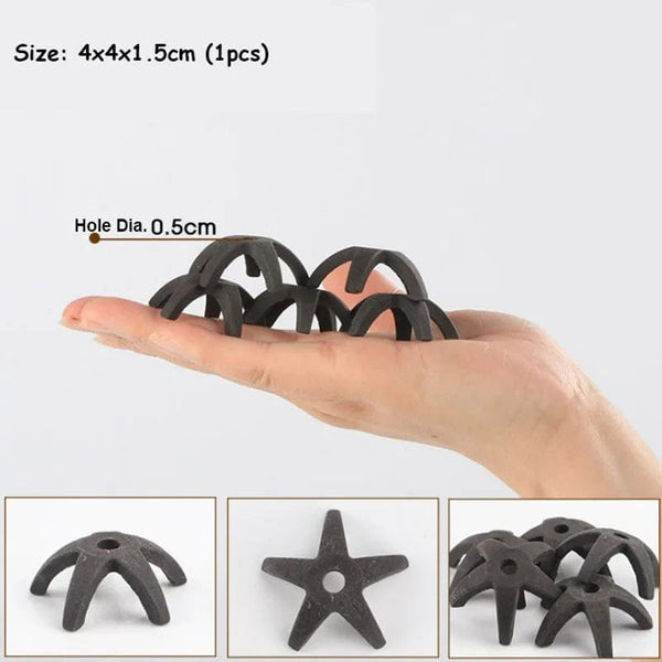 Planet Gates Ceramic Aquarium Decoration Fish Shrimps Shelter House Pottery Scorpion House Canister Simulation Stone Fish Tank Decor Great